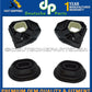 Audi A3 Quattro VW Beetle CC Eos UPPER LOWER Radiator Mounts 1K0121367C Set 4