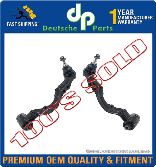 JAGUAR VANDEN XJ8 XJR FRONT LOWER CONTROL ARMS BALL JOINT JLM21302 + JLM21303 2