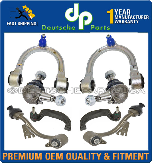 For Mercedes W211 Front Control Arm Ball Joints Sway Bar Tie Rod Suspension Kit8