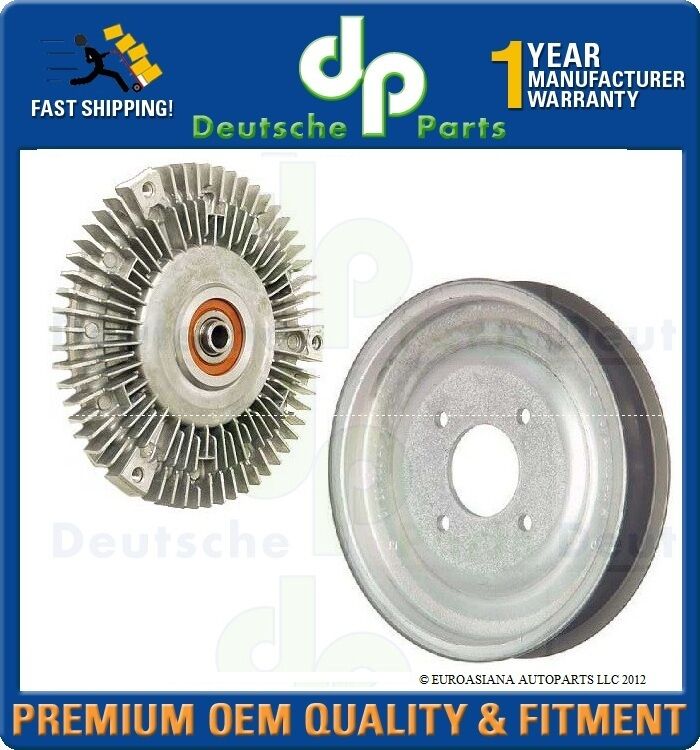 Mercedes W202 C280  VISCOUS ENGINE Cooling Fan Clutch & Pulley Kit 94 95 96 97