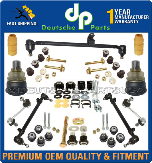 Mercedes R107 300SL Control Arm Ball Joints Tie Rod Sway Bar Suspension Kit 15pc