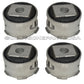 FRONT SUBFRAME BUSHING MOUNT MOUNTS FOR PORSCHE CAYENNE 95534113301 Set of 4