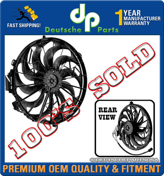 A/C RADIATOR AUXILIARY FAN MOTOR 64541392913 for BMW E31 E32 E34 E36 318i 525i