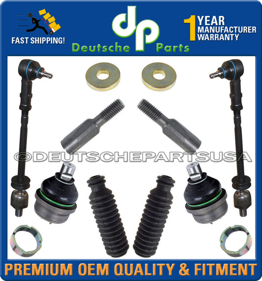 Porsche 911 914 912 TURBO STEERING TIE ROD KIT Rods Rack Ball Joint JOINTS 12 PC