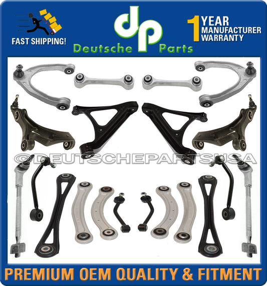PORSCHE CAYENNE FRONT + REAR Control Arm Ball Joints Tie Rods Suspension Kit 20