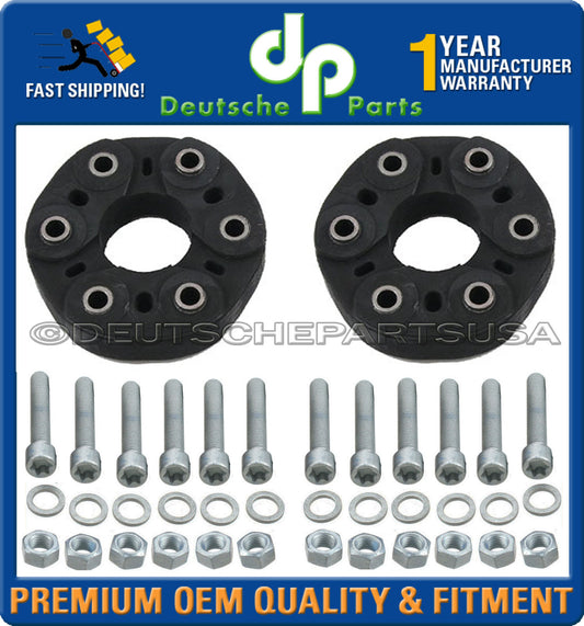 MERCEDES GLK X204 W212 S W221 C218 FRONT + REAR DRIVESHAFT FLEX DISC JOINT KIT 2