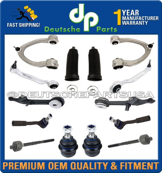 Mercedes W220 S500 Control Thrust Arm Ball Joint Tie Rod Boot SUSPENSION Kit 14