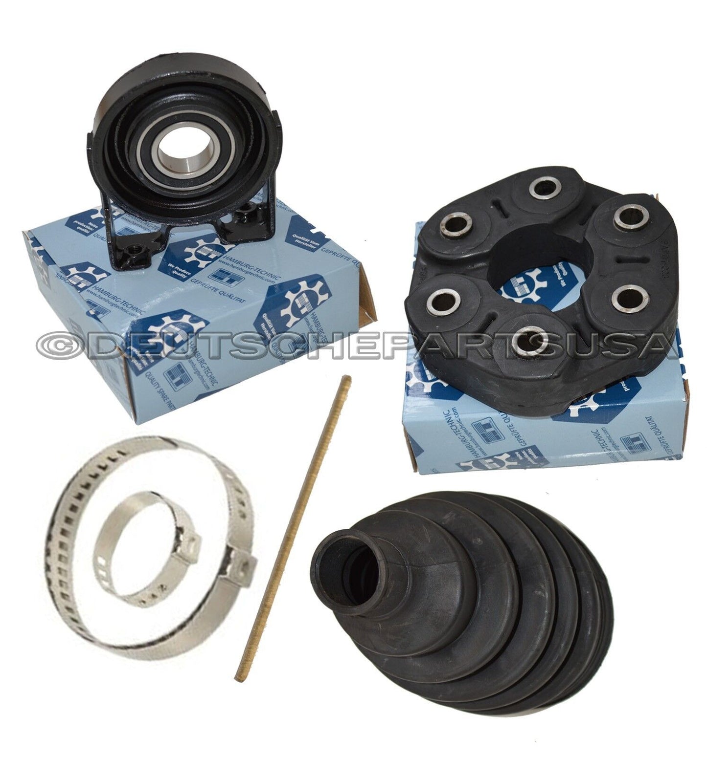VW TOUAREG 2.5 TDI DRIVESHAFT CENTER SUPPORT BEARING FLEX KT DISC 06 07 08 09 10