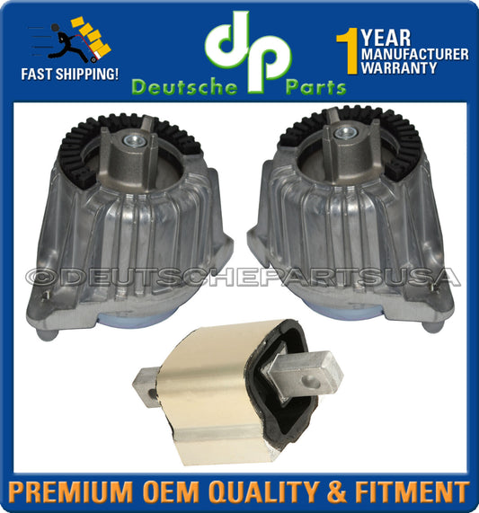Mercedes W204 C180 C200 C220 C250 DIESEL Engine Tranny Mount Mounts 2007-2014