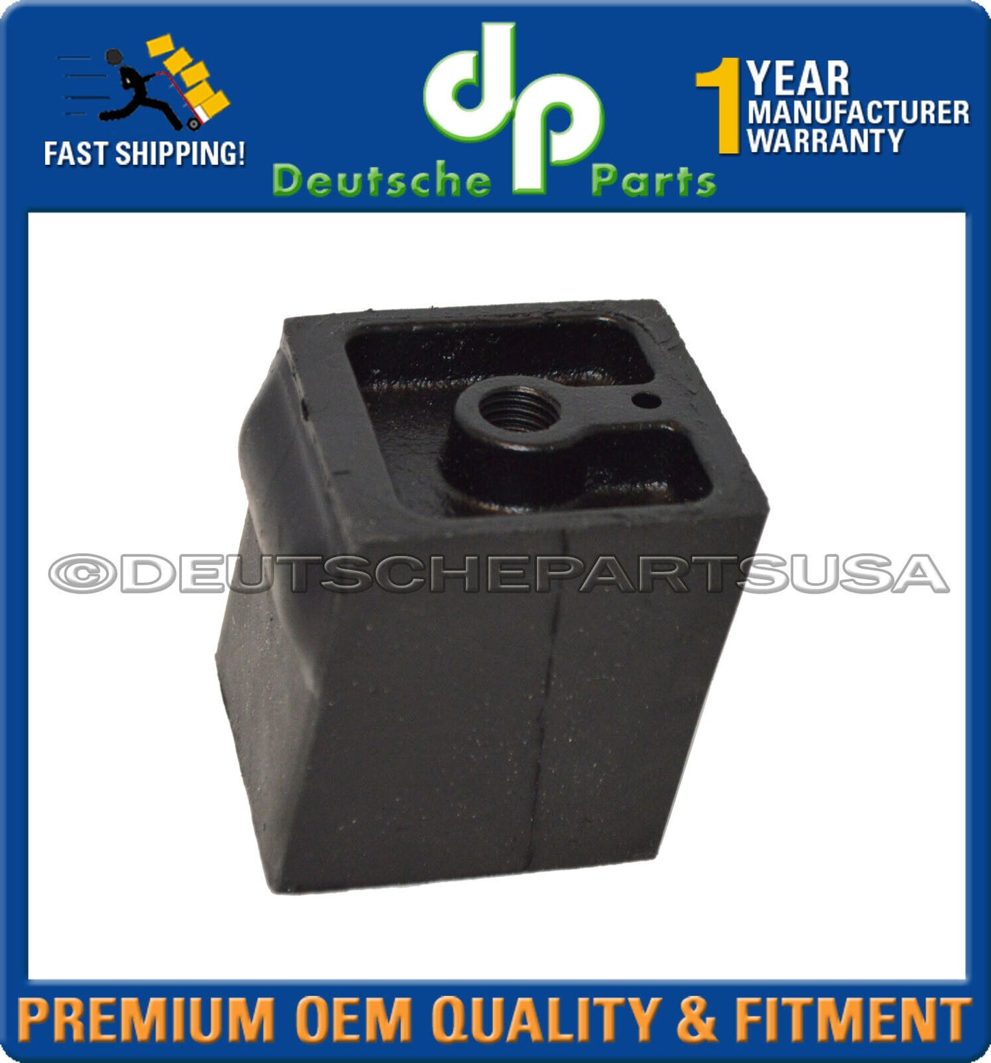 Porsche 912 Left + Right Manual Engine Transmission Mount 902 305 492 01 Set 2