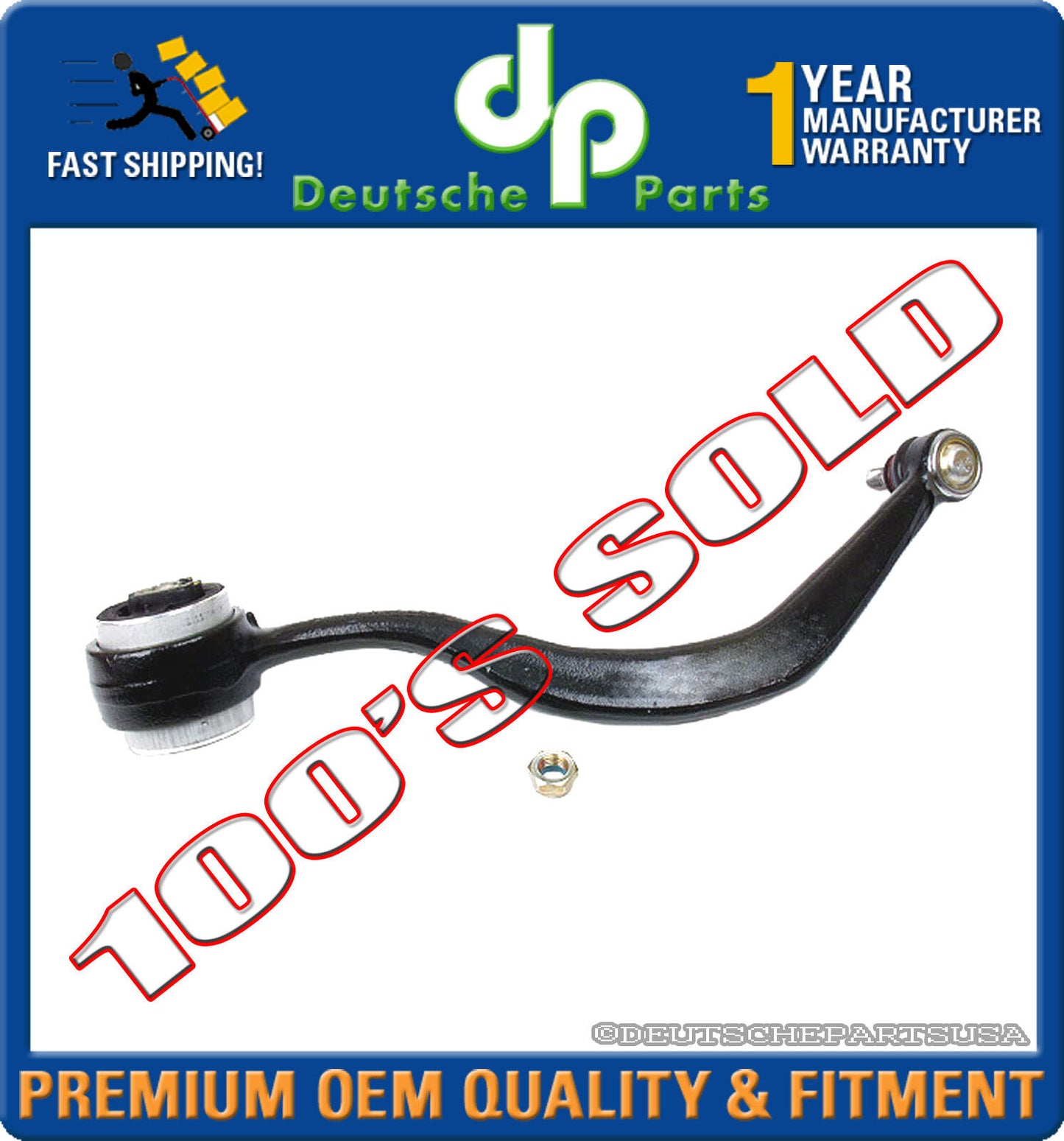 RIGHT FRONT UPPER CONTROL THRUST ARM BALL JOINT for BMW E38 740i 31 12 1 141 722
