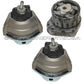 HYDRAULIC OIL FILLED ENGINE MOTOR TRANSMISSION MOUNT MOUNTS BMW E60 Xi SET 3