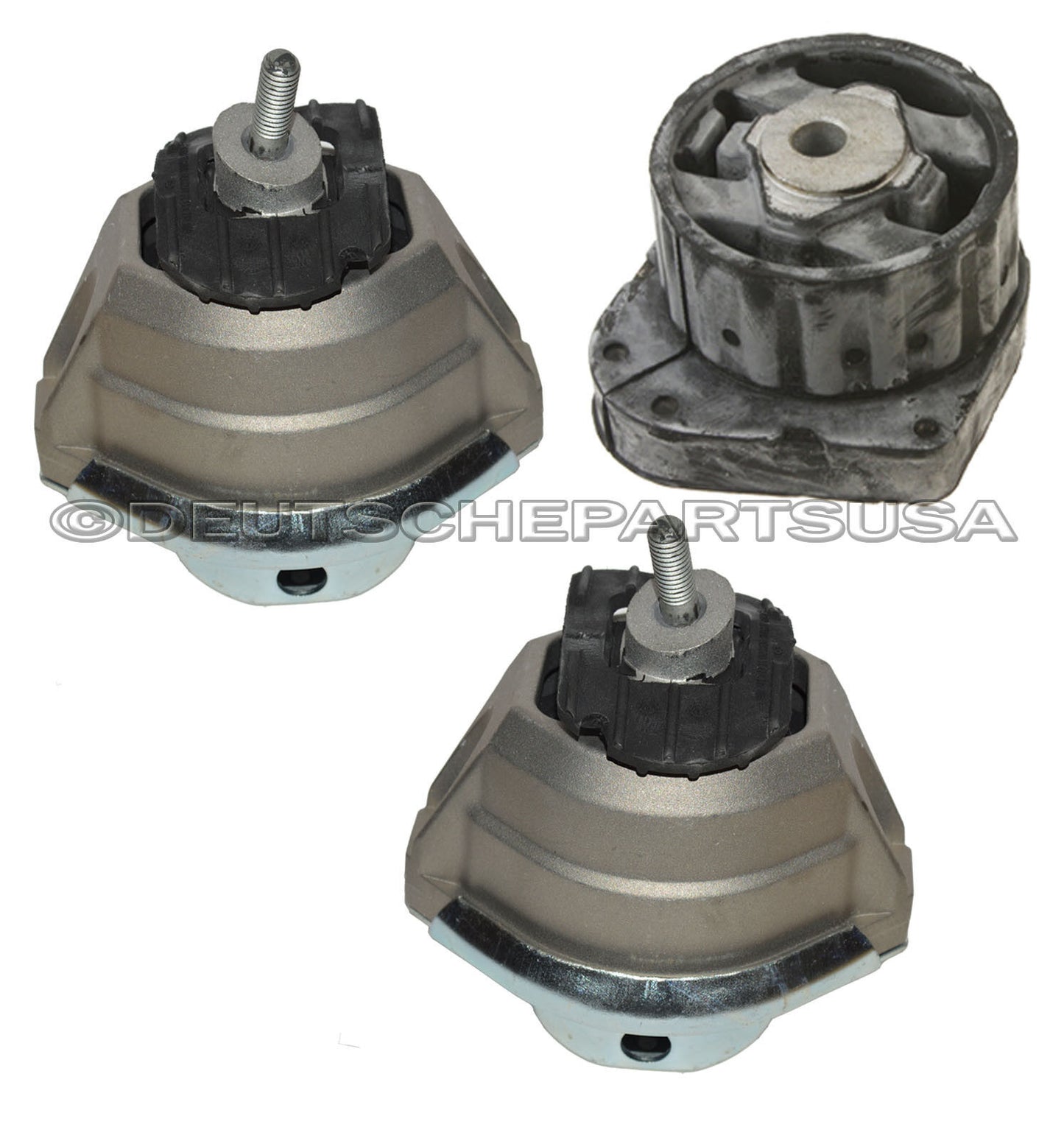 HYDRAULIC OIL FILLED ENGINE MOTOR TRANSMISSION MOUNT MOUNTS BMW E60 Xi SET 3