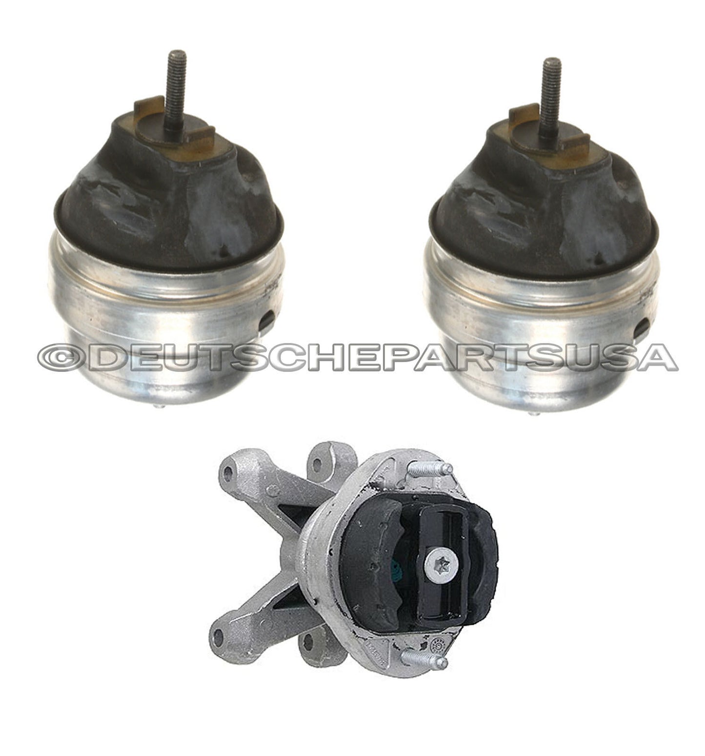 AUDI A4 1.8 2.0 L4  Engine Motor CVT AUTOMATIC Transmission Mount Mounts Set 3