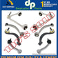 JAGUAR S UPPER + LOWER CONTROL ARM BALL JOINT BUSHING Tie Rod Sway Bar Link 8 pc