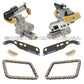 Audi VW 4.2 L Timing Chain Tensioner ADJUSTER SOLENOID + CHAIN + GASKET SET 6 PC