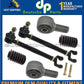 Porsche 911 912 Steering Rack Boot Tie Rod Rods Coupling U-Joint Bushing Set 10