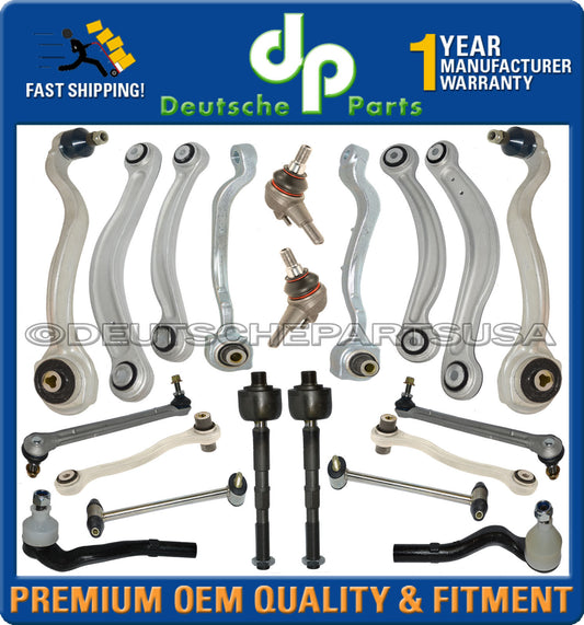 Mercedes W212 E CLASS Front REAR Control Arm Arms Ball Joints SUSPENSION Kit 20
