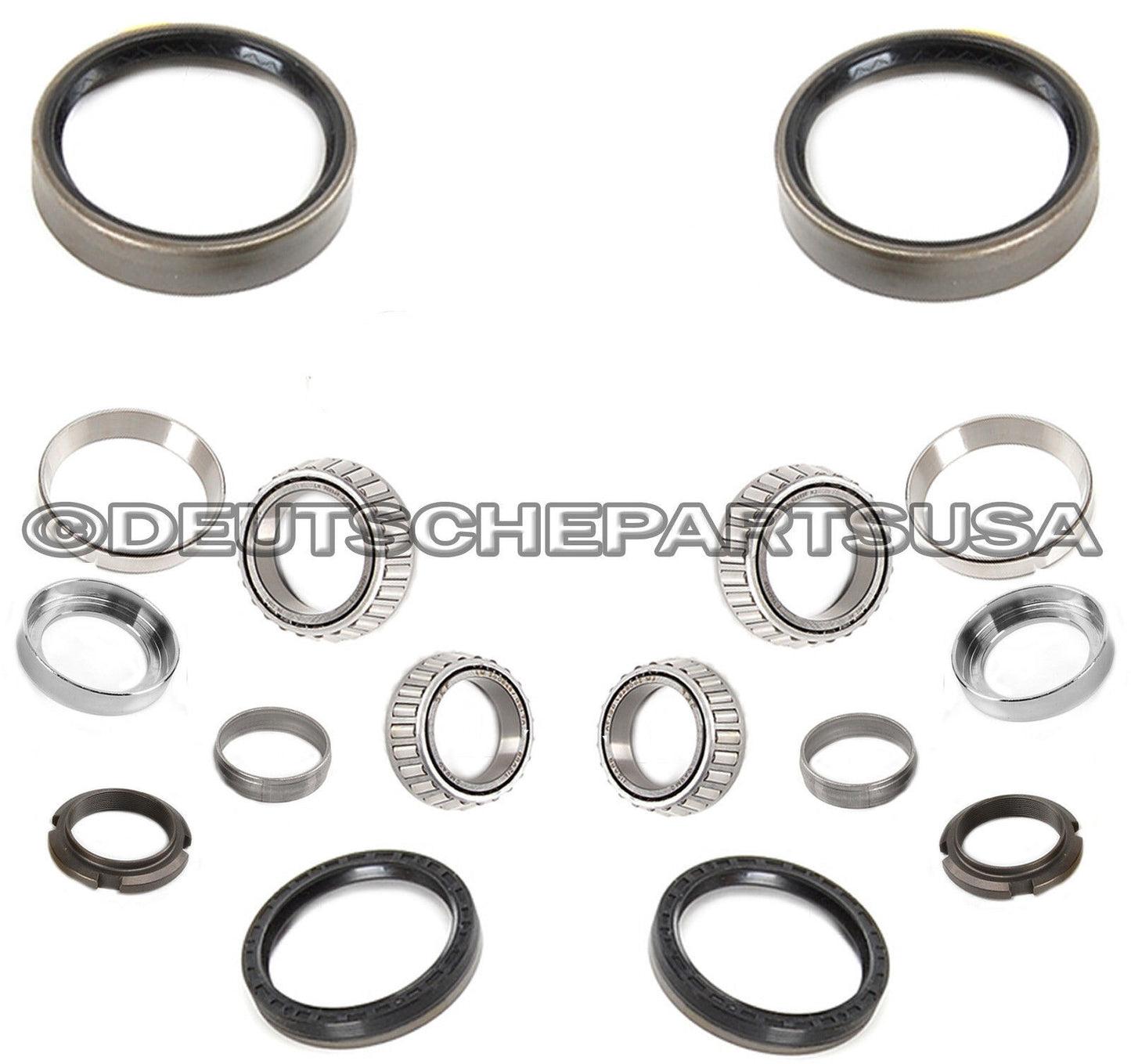 MERCEDES W115 W123 W116 W126 REAR WHEEL BEARING KIT 2 x 1233500068 LEFT + RIGHT