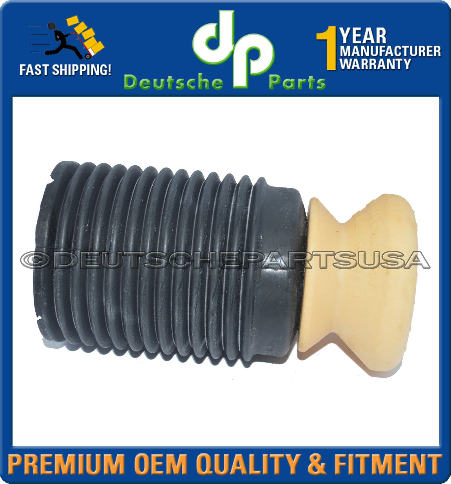 BMW F10 528i 535i 550i 650i Front Strut Bump Stop 31336789375 L+R Set 2