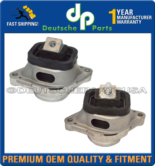 For Land Rover Range Rover 10-12 LH RH Engine Mounts LR010745 LR010746 Set of 2