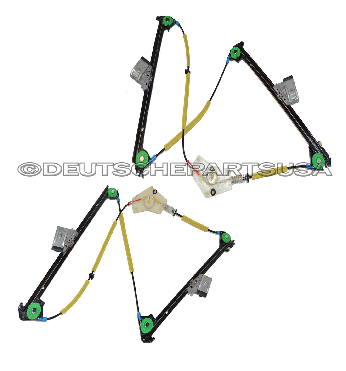 PORSCHE BOXSTER 911 997 POWER WINDOW REGULATOR 98754207501 + 98754207601 L+R SET