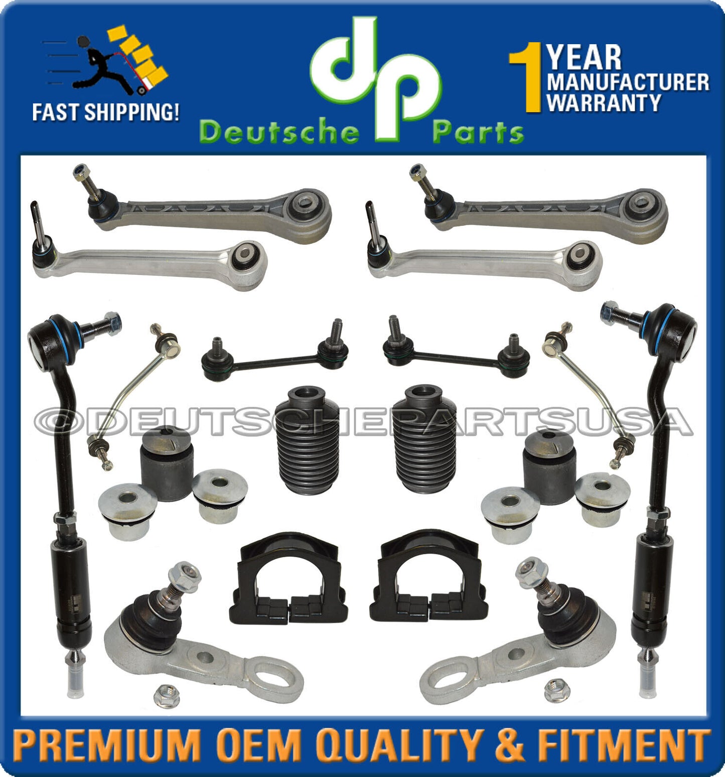 Porsche 993 911 STEERING Tie Rod Rods Ball Joint Control Arm Arms Suspension 22
