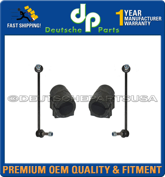 LAND ROVER RR SPORT FRONT ANTI ROLL BAR DROP LINKS SWAY BAR BUSHING LH + RH Set4