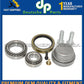 For Mercedes C220 E300 SLK320 Front Wheel Bearing Kit LH+RH 2103300051 Set of 2