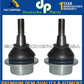 FRONT LOWER CONTROL ARMS BALL JOINTS LH & RH for JAGUAR S TYPE C2C257889BJ Set 2