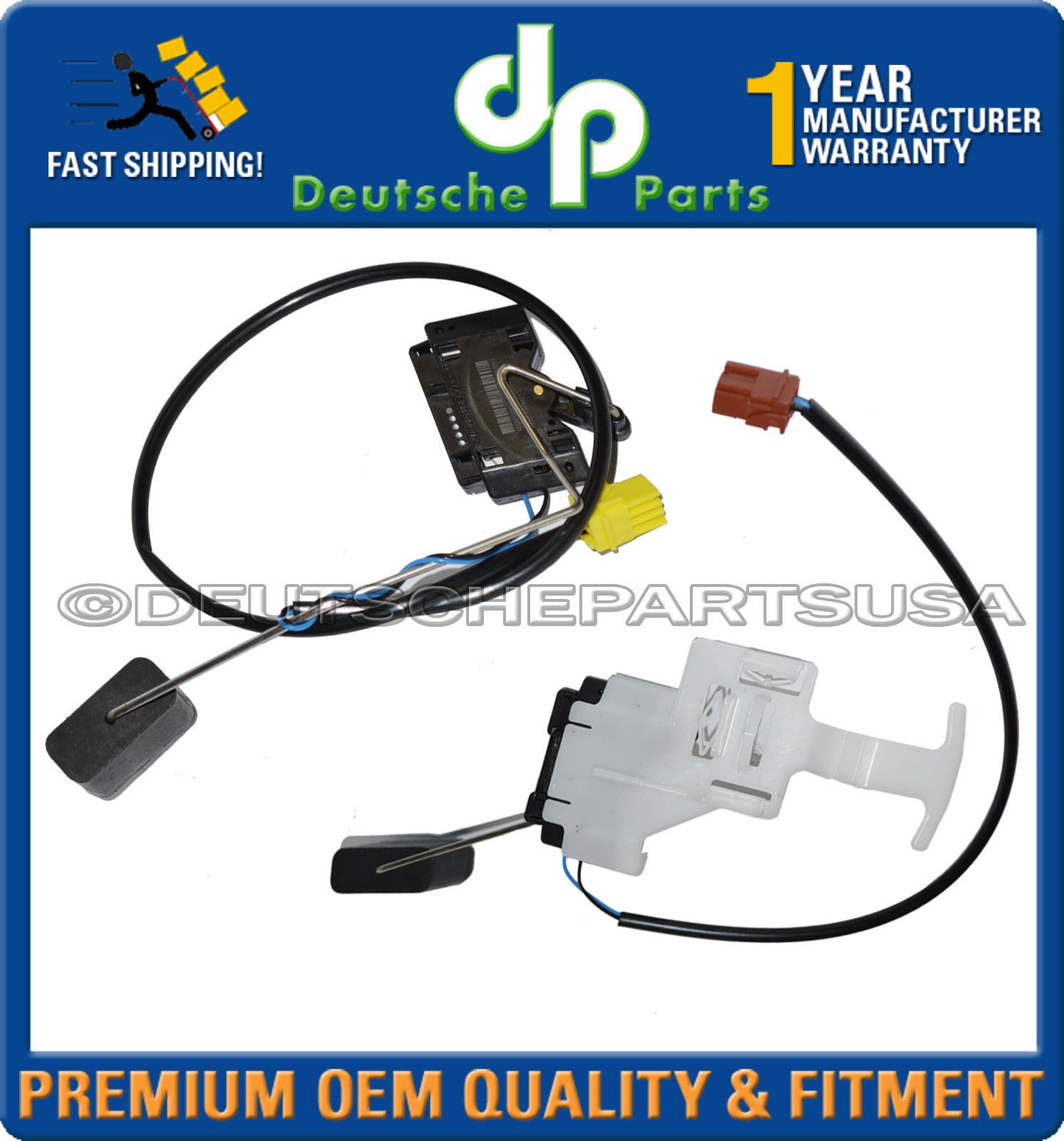 Land Rover LR3 Front + Rear Fuel Tank Sender Unit WGI500060 + WGI500070 Set of 2