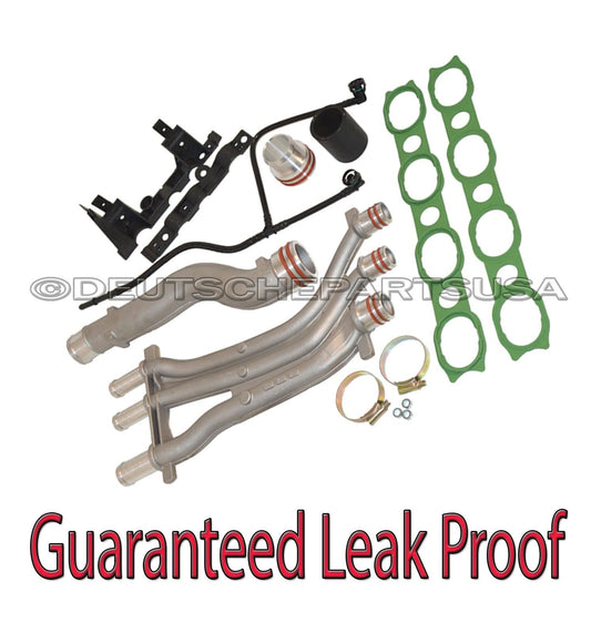 Engine Cooling System Aluminum Pipe Upgrade Porsche CAYENNE 4.5 V8 Service Kit