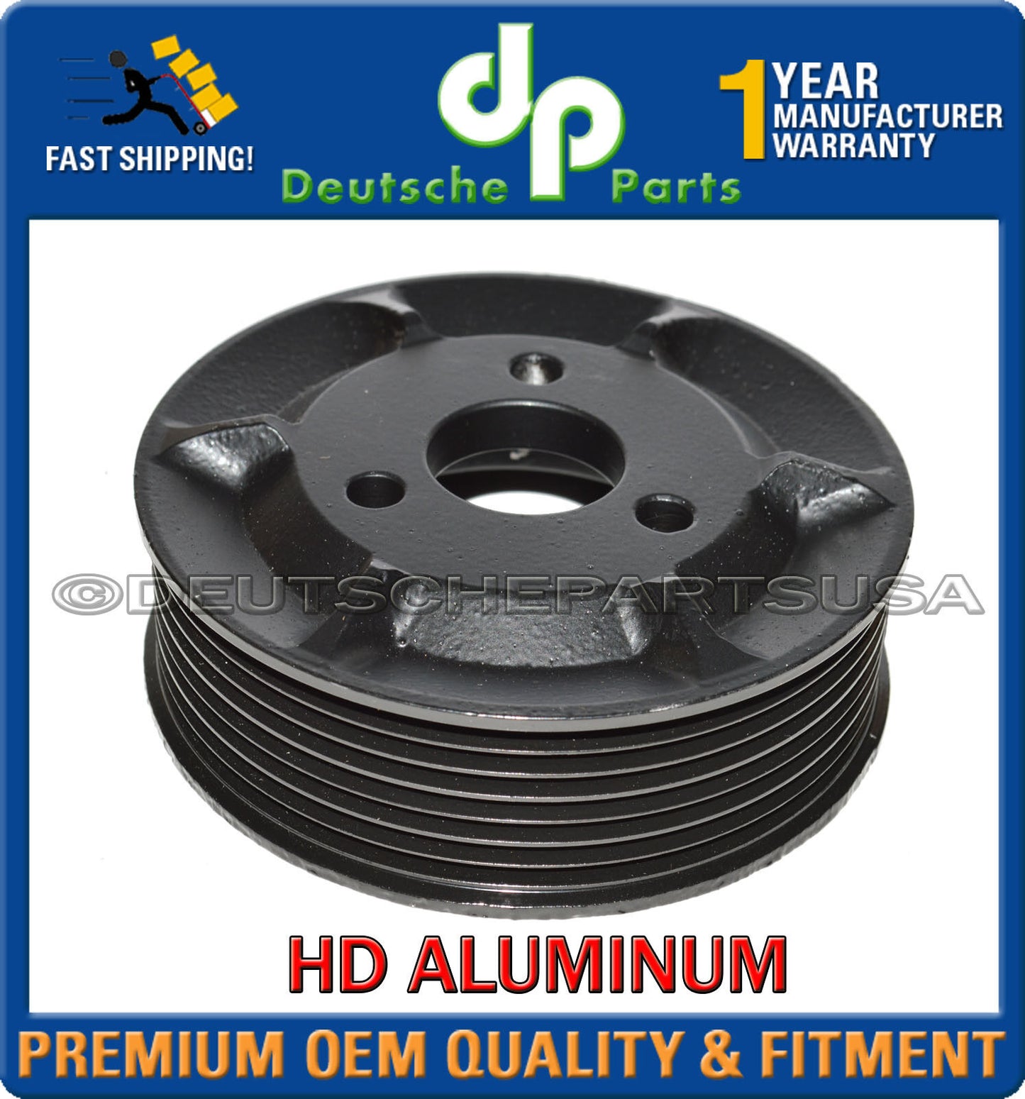 BMW E82 E88 E90 E91 E92 E93 P/S Power Steering Pump Pulley 32427553955