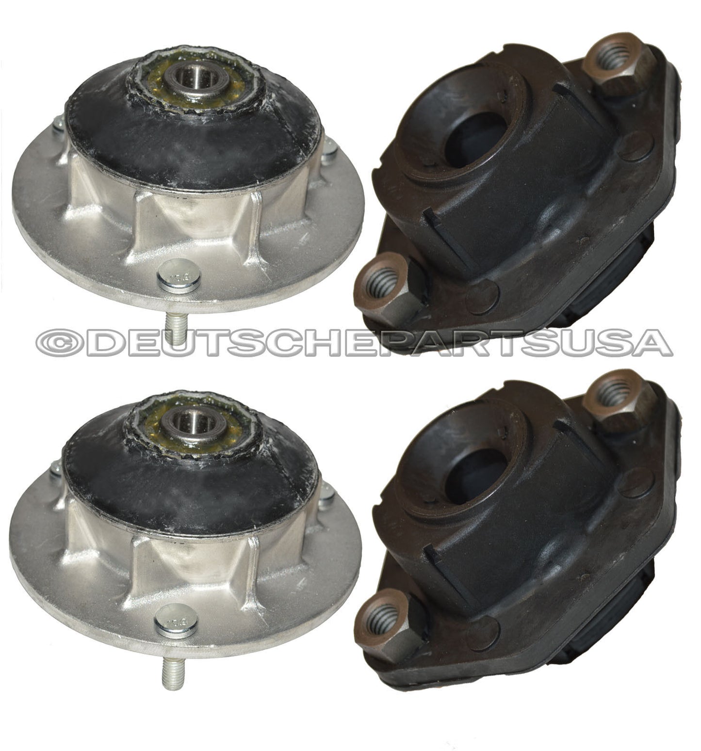 Front + Rear Strut Shock Mount Mounts Bearing Bearings f BMW E90 Xi Xdrive Set 4