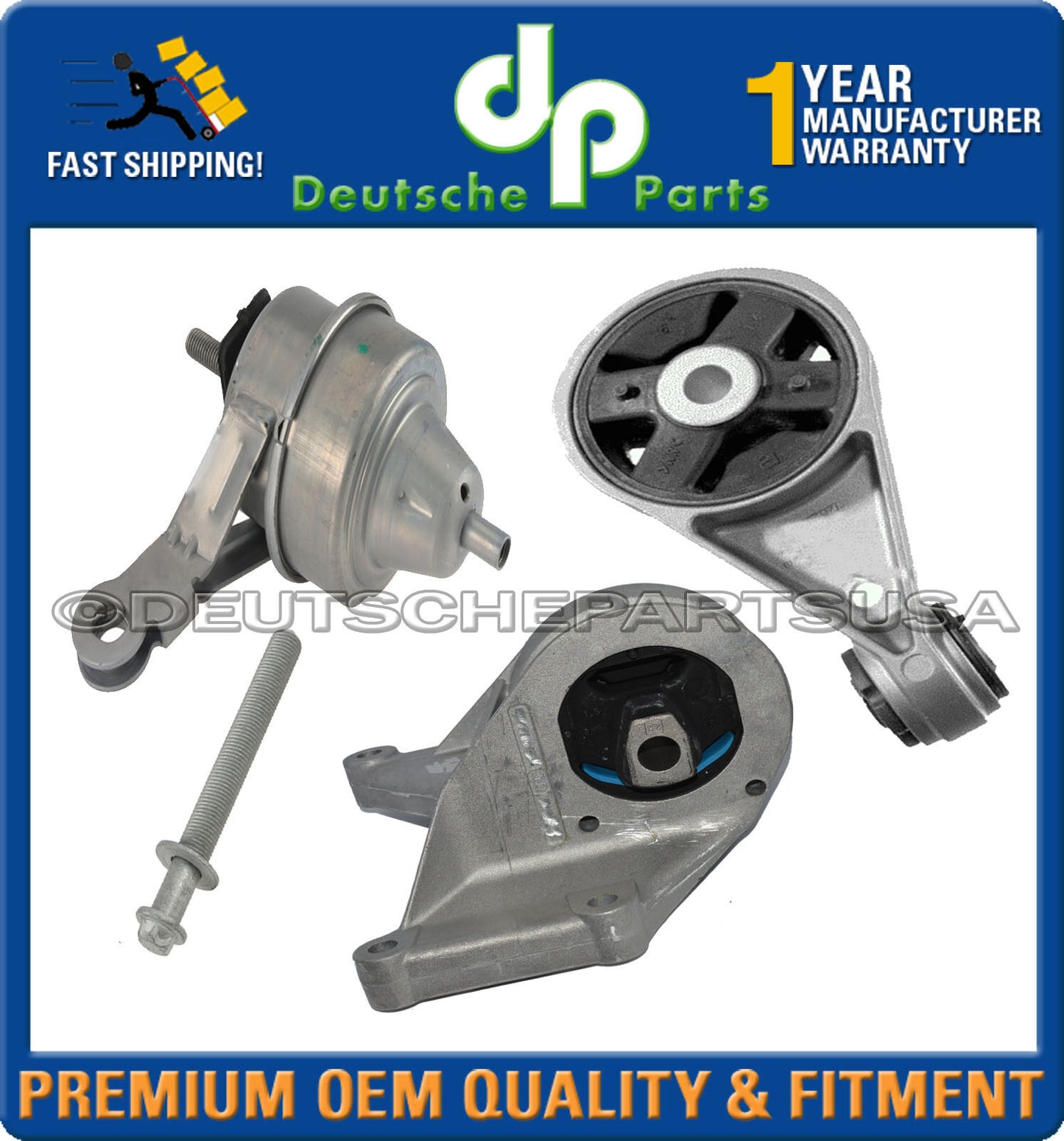 Mini Cooper R50 R52 Front Rear HYDRO Engine Motor CVT Trans Mount BOLT SET 4