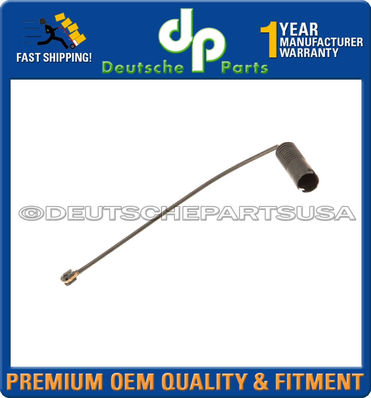 FRONT BRAKE PAD WEAR SENSOR INDICATOR 34 35 1 181 823 BMW E31 850ci 840ci