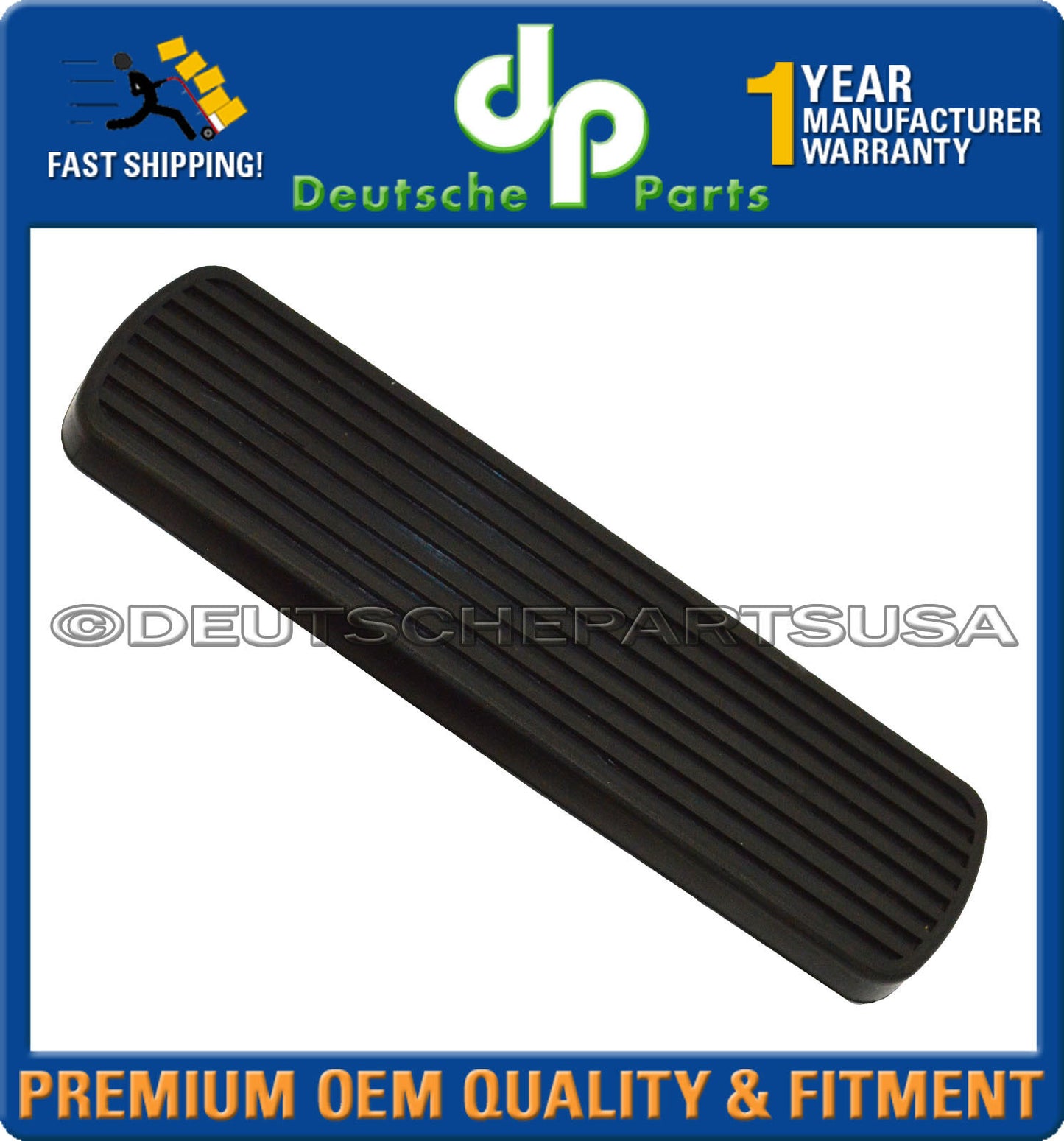 Porsche 356 356A 356B 356C 356SC Accelerator Pedal Pad 35623326