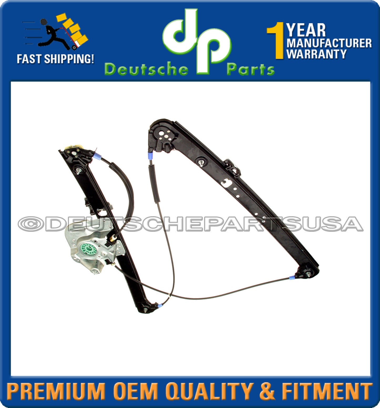 FRONT LEFT WINDOW REGULATOR for BMW E53 X5 3.0 4.4 4.6 i iS 51 33 8 254 911