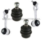 MERCEDES  W126 UPPER + LOWER CONTROL ARM BALL JOINT JOINTS LEFT + RIGHT SET 4