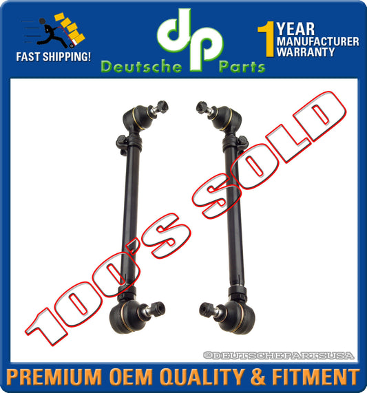 MERCEDES W123 300D 240D 300TD 300CD TIE ROD RODS END L + R 1233301803 SET 2