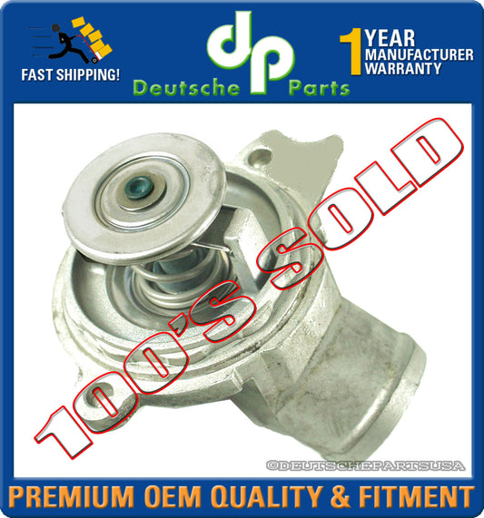 MERCEDES 112 COOLANT THERMOSTAT FLANGE KIT 87F 87 F
