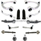 Mercedes W220 S500 S430 Upper Lower Control Arms Ball Joints SUSPENSION Kit 14