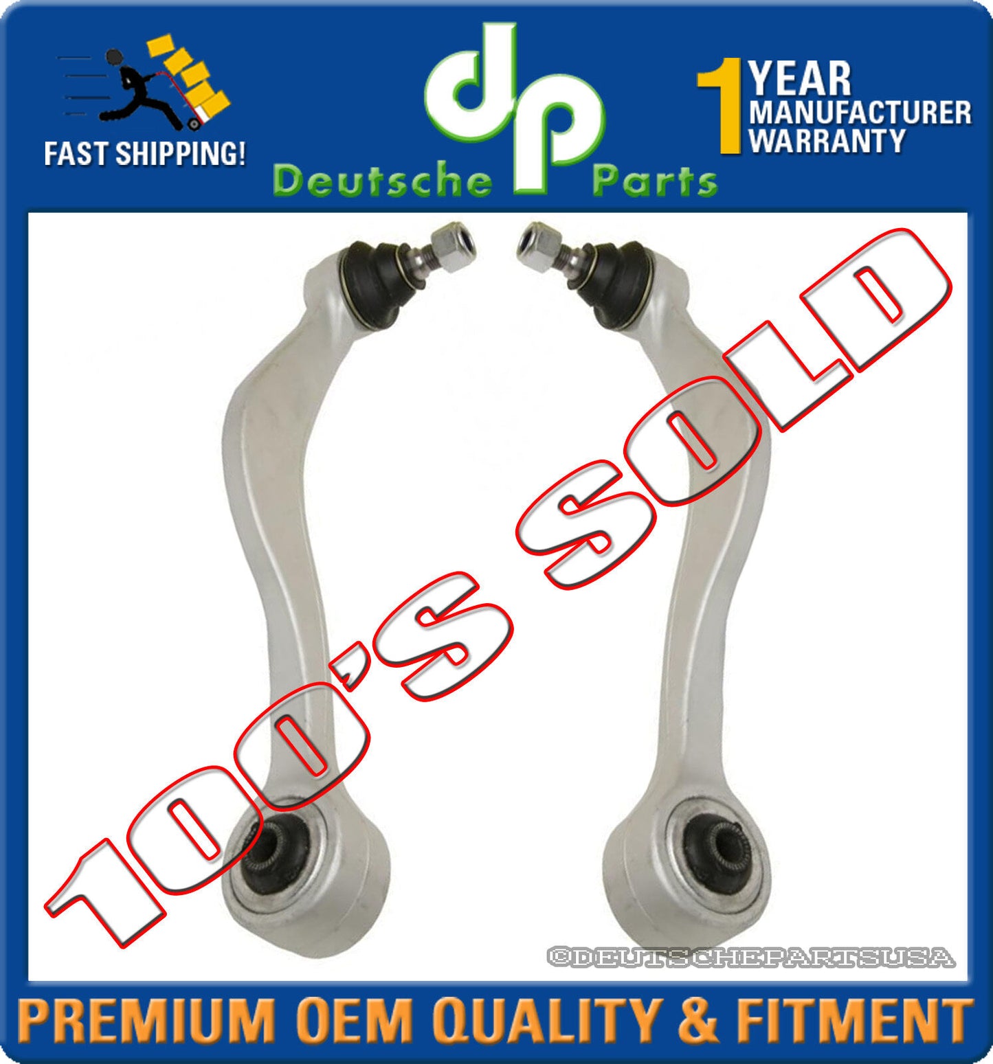 FRONT LOWER CONTROL ARMS BALL JOINT 31121139987 31121139988 LR for BMW E32 E34