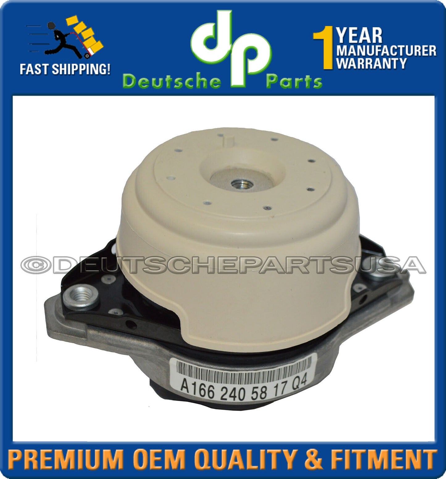 Mercedes W166 GL450 ML350 ML400 Engine Motor Mount Mounts LEFT + RIGHT Set of 2