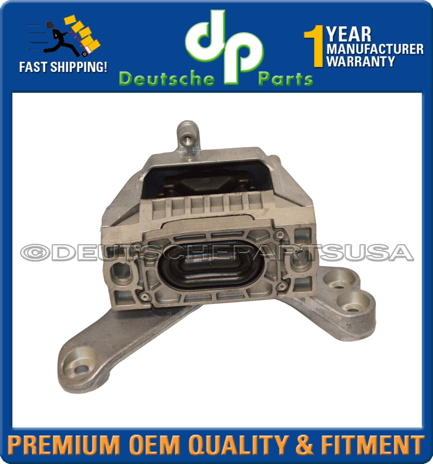 VW JETTA RIGHT ENGINE MOTOR MOUNT 1.9 TDI L4 05 06 1K0 199 262AS 1K0199262AS