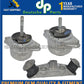 Porsche Panamera Engine Motor Mount Torque Damper Trans Mount Carrier Set of 5