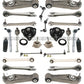 PORSCHE 911 996 C4 4S Control Arm Ball Joint + Strut Mounts SUSPENSION KIT 28