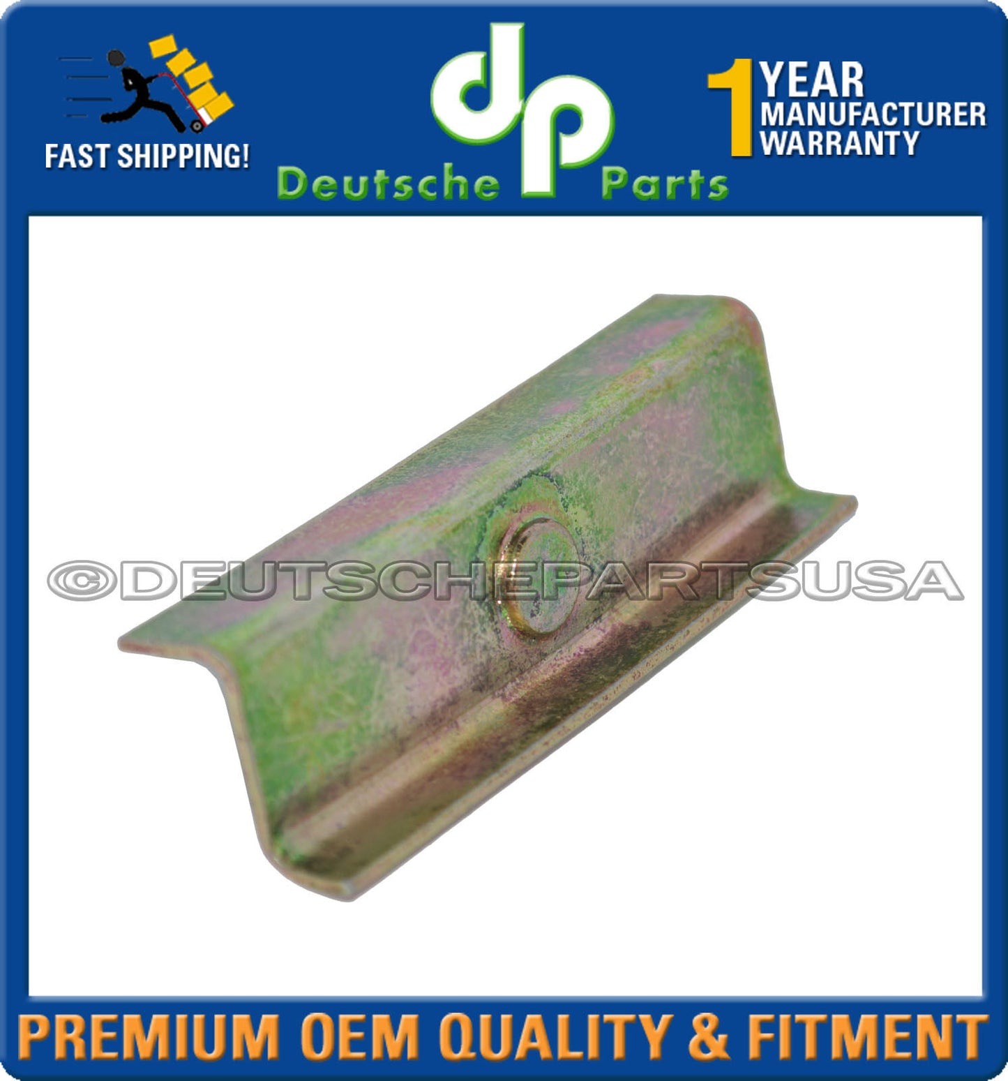 Porsche 911 912 930 Bracket for Front Spoiler Brand New 91150302300 SET of 7