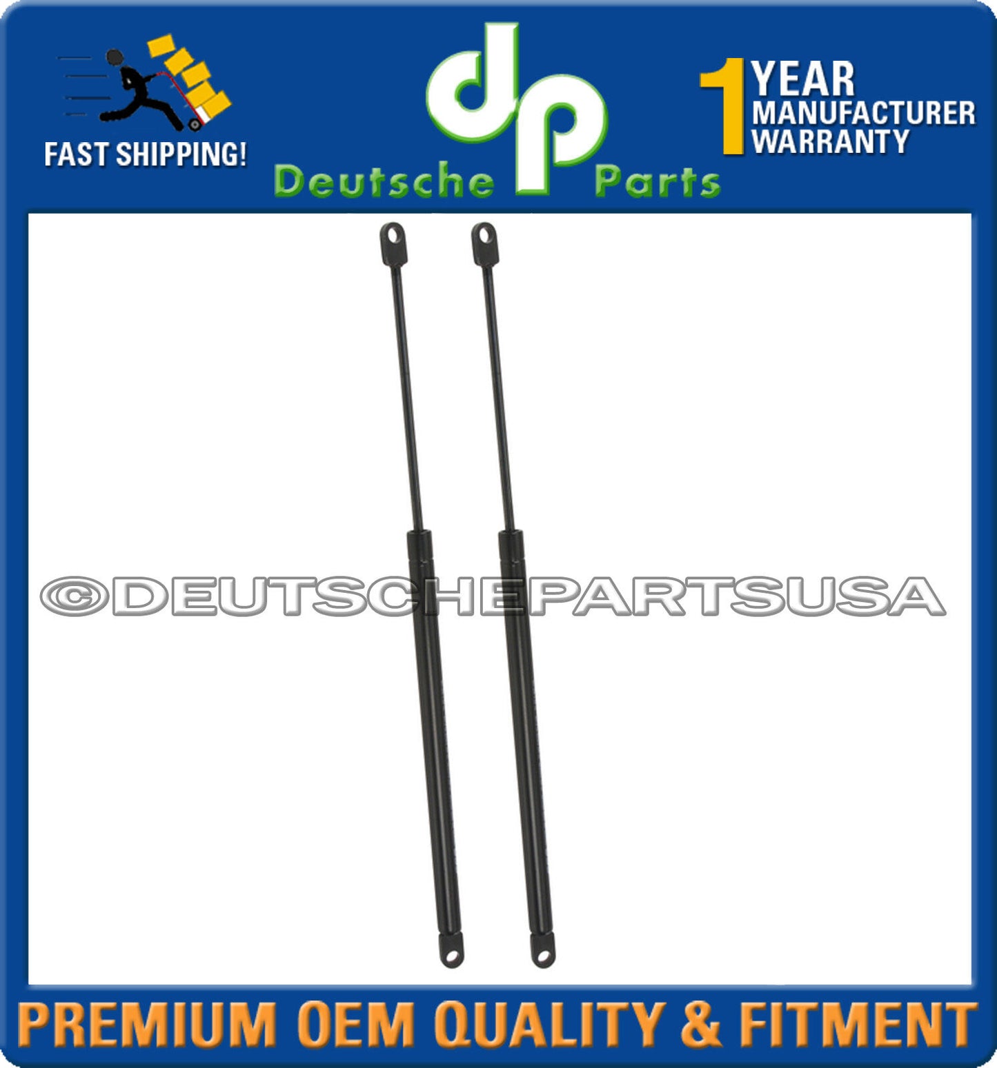 HOOD DAMPER STRUT STRUTS LIFT LIFTS SET 2 for BMW E28 524td 528e 533i 535i L+R