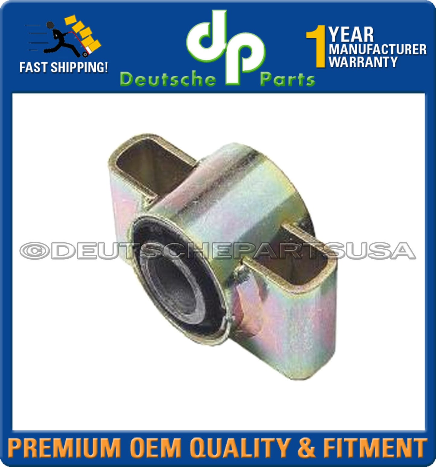Porsche 944 951 968 Control Arm Bushing Caster Block Front Rearward 95134102301